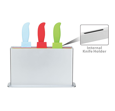 #KTB006 Chopping boards with knives